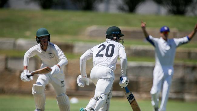 AIC cricket action between Iona College and Marist Ashgrove. Photos by Stephen Archer