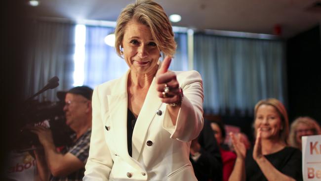 Labor candidate Kristina Keneally as she launches her run for the seat of Bennelong. (Pic: AAP)