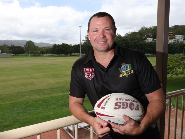 Former Intrust Super Cup player Brendon Lindsay is the new league manager of Rugby League Gold Coast. Picture: Glenn Hampson