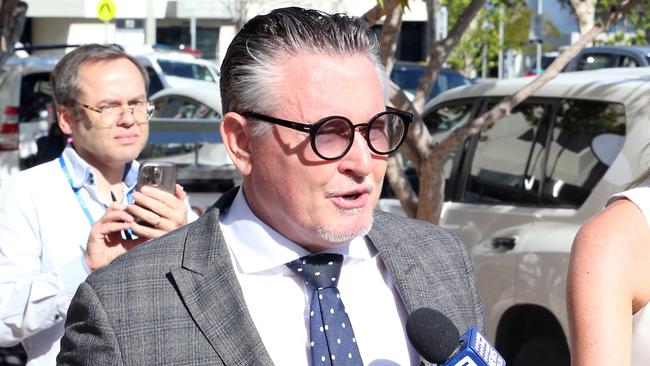 Ryan Bayldon-Lumsden’s lawyer Jason Murakami. Picture: Richard Gosling