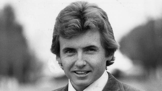 McAvaney, pictured here in 1979, got his break calling races.