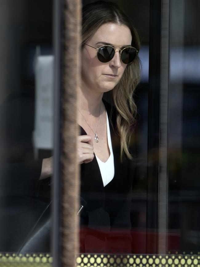 Lauren Gain outside court. Picture: NCA NewsWire