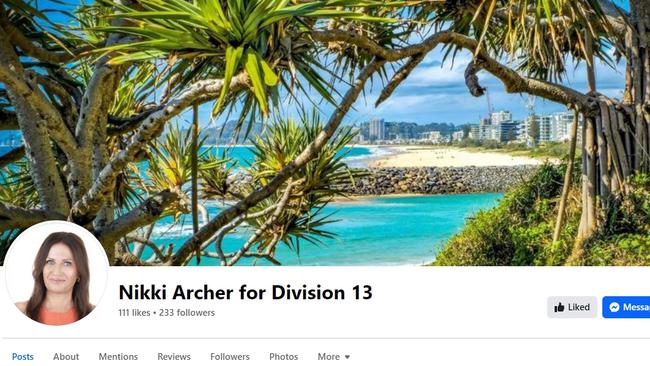 Nikki Archer has announced on a Facebook page that she will be running for Division 13 in the Gold Coast City Council 2024 election.