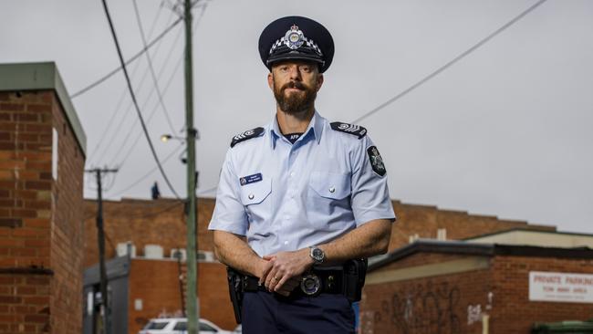 AFP Superintendent Dean Chidgey. Picture: Sean Davey