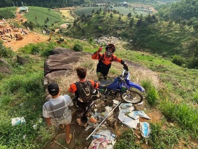 Donnellan suffered injuries while trail biking with friends and later died. Picture: Instagram