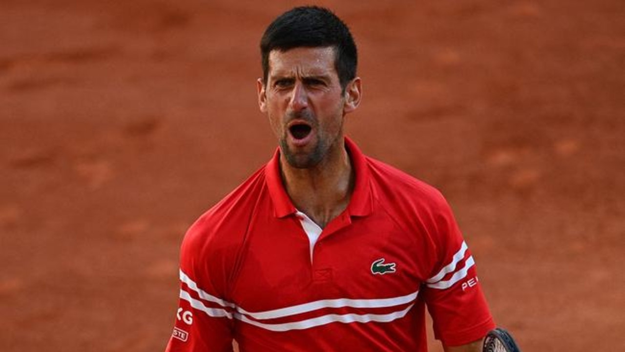 At this stage it looks like Novak Djokovic will miss his second Grand Slam of the year. Picture: AFP