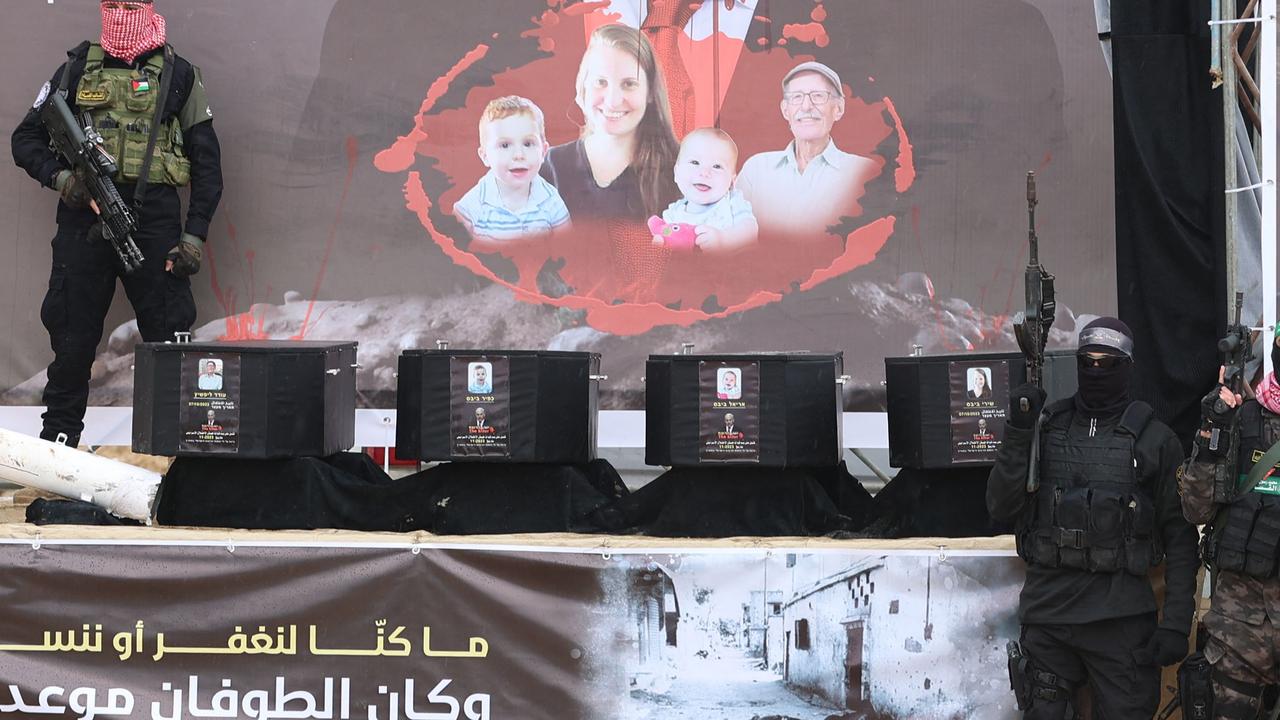 Dead hostages returned in grotesque event staged to break a nation’s heart