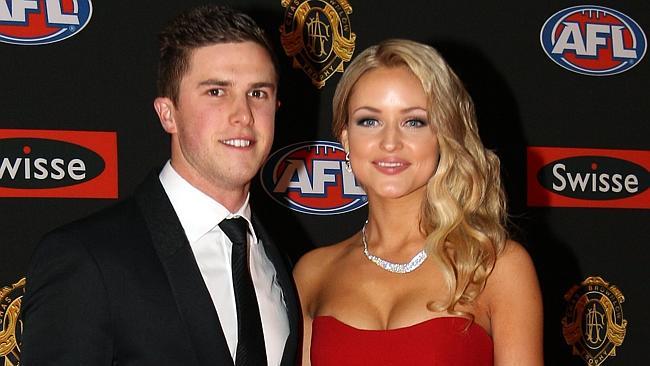  Brownlow Red Carpet 2012, Jesse Habberman and Marc Murphy 