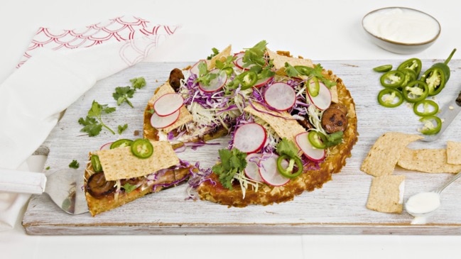 Giant Tostada Tart