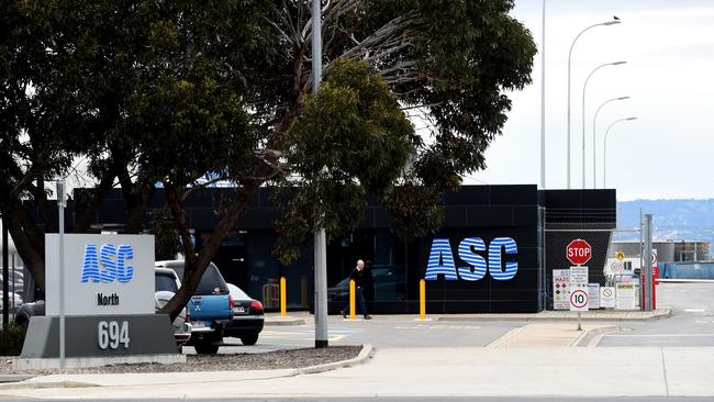 The Australian Submarine Corporation facility at Osborne. Picture: Sam Wundke