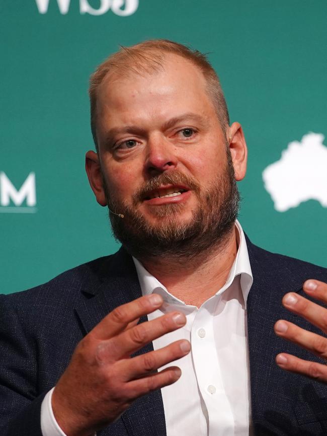 Andrew Henderson, co-author of the food security green paper. ‘Food is as important to national security as guns, tanks and submarines.’ Picture: Luis Enrique Ascui