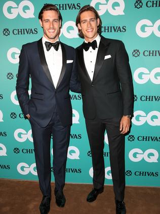 Zac and Jordan Stenmark. Picture: Richard Dobson