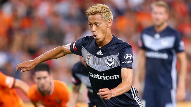 Keisuke Honda is set for his own homecoming. Picture: AAP