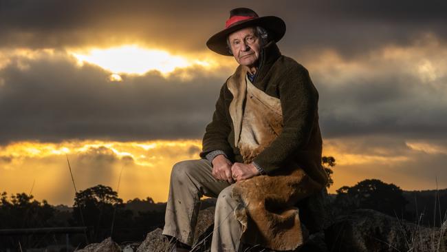 Ian Hunter, an Indigenous elder, says the push to change Australia Day is tokenism. Picture: Jason Edwards