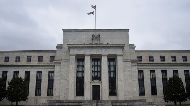 The Federal Reserve building in Washington. Picture: AFP