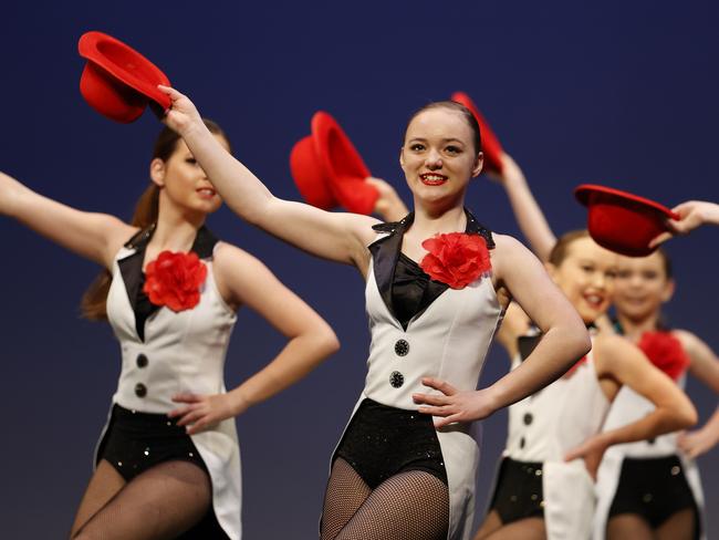 Hobart City Dance Challenge from the Theatre royal.  Tap Troupe-13 years and under.   Picture: Zak Simmonds