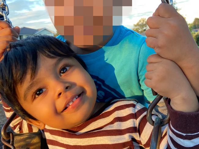 Arikh Hasan, 3 years old, died after being left in a car on Railway Parade Glenfield, in Sydney. Picture Facebook