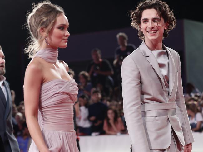 Lily-Rose’s longest relationship to date was with Timothee Chalamet. Picture: Vittorio Zunino Celotto/Getty Images