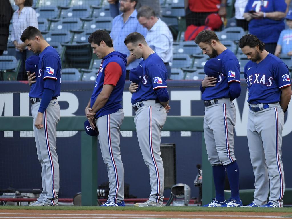 Major sporting leagues including the MLB and NBA honoured victims with a minute of silence.