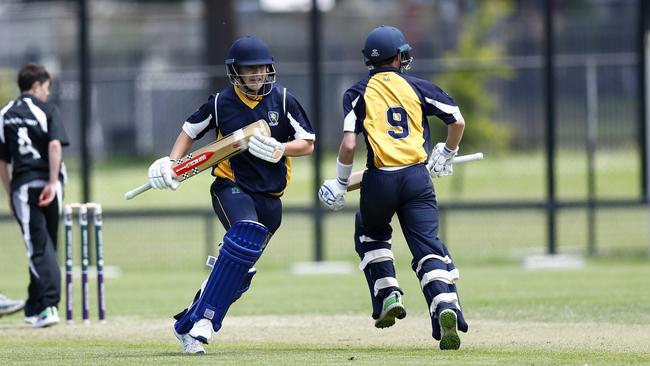 Preston Jolliffe had a huge impact both the bat and ball for Merewether. Picture: Michael Gorton