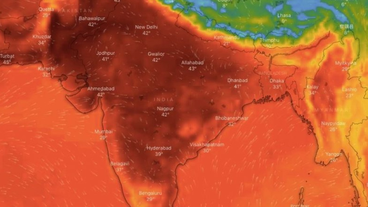 India weather Temperature passes 50C Celsius in northern India The