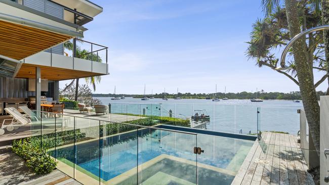 68 Noosa Pde, with an asking price of $21m, features magnificent water views and seven bedrooms.