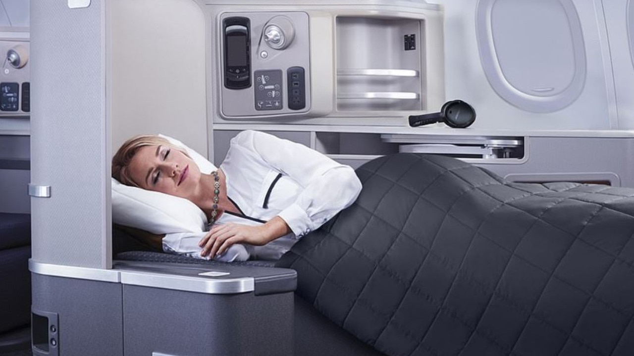 The first class seat looks pretty good to us. Picture: American Airlines