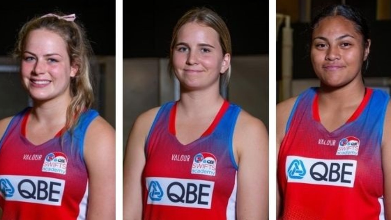 Young netballers identified as rising stars of the sport.