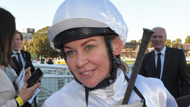 Jockey Kathy O'Hara will miss the spring carnival after being suspended for three months. Picture: AAP