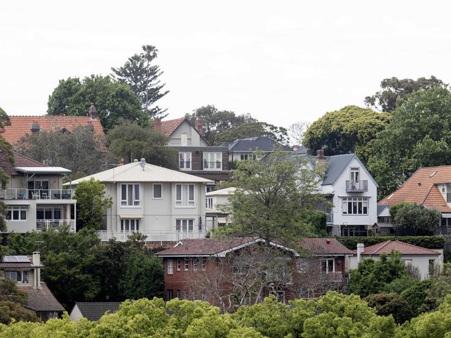 Sydney house prices have risen for the sixth month in a row. Picture: Nikki Short