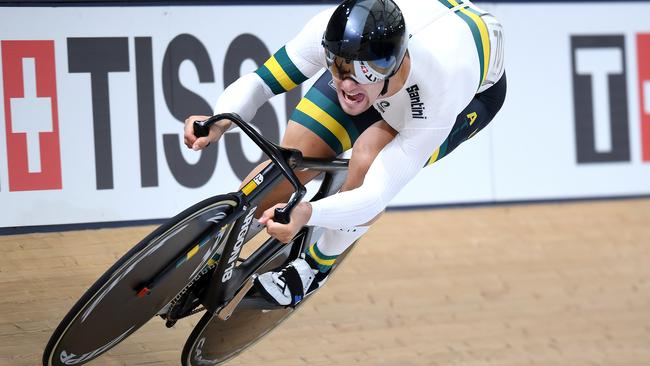 The Anna Meares Velodrome is one of the world class venues at the Chandler complex in Brisbane Picture: AAP