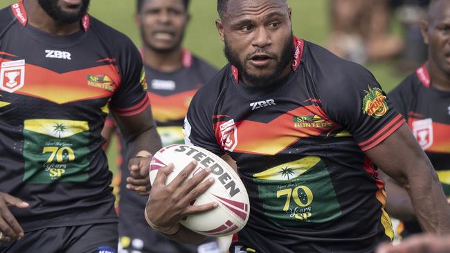 The PNG Hunters are set to play at home in Port Moresby after two years on the road. Picture: Brian Cassey