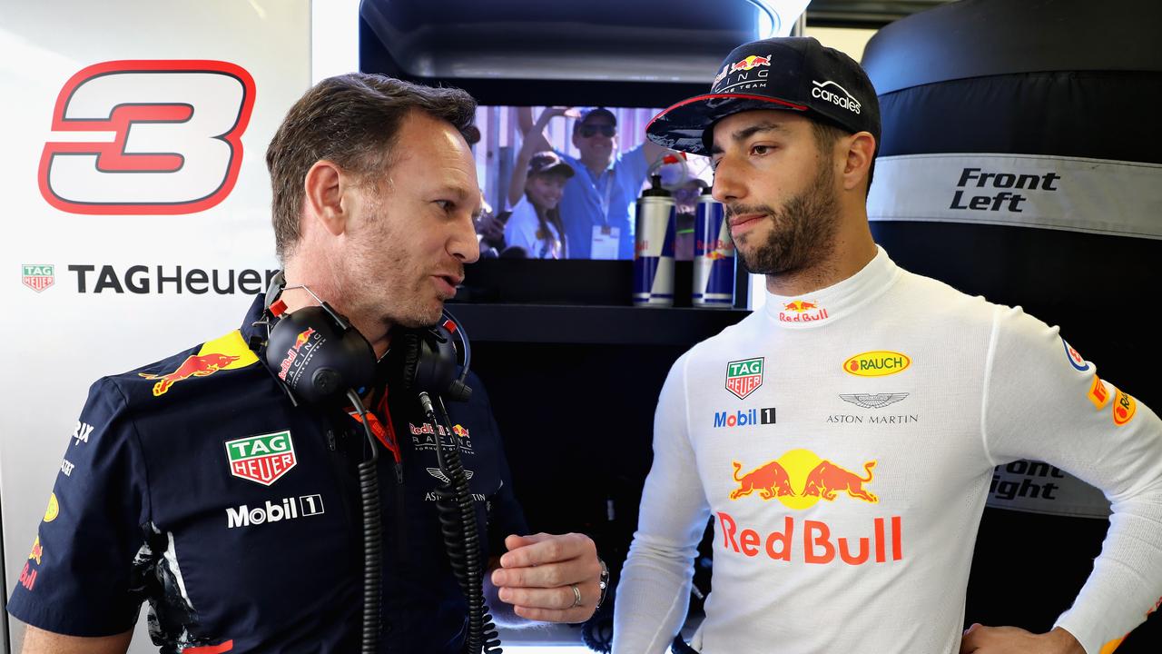 Red Bull team principal Christian Horner insisted Daniel Ricciardo is “totally cool” with his soon-to-be former employers.