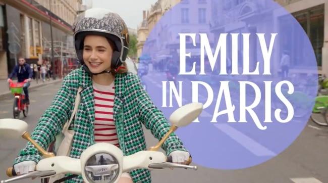 Emily in Paris' Peloton Exercise Bike Parody Explained - Netflix Tudum