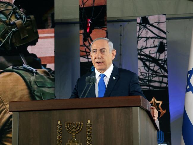 Israel's Prime Minister Benjamin Netanyahu. Picture: AFP