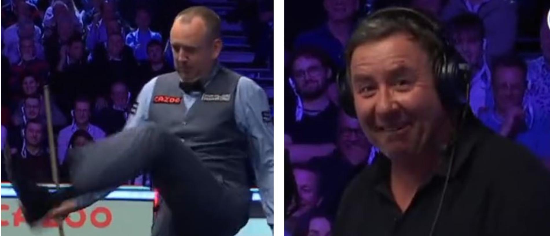 Snooker news 2023 Mark Williams attacked by wasp, cameraman attacked by wasp, video, commentary, The Masters, scores, results, latest, updates