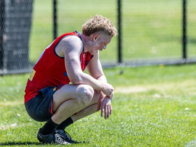 Demons training. Clayton Oliver. Picture: Jake Nowakowski