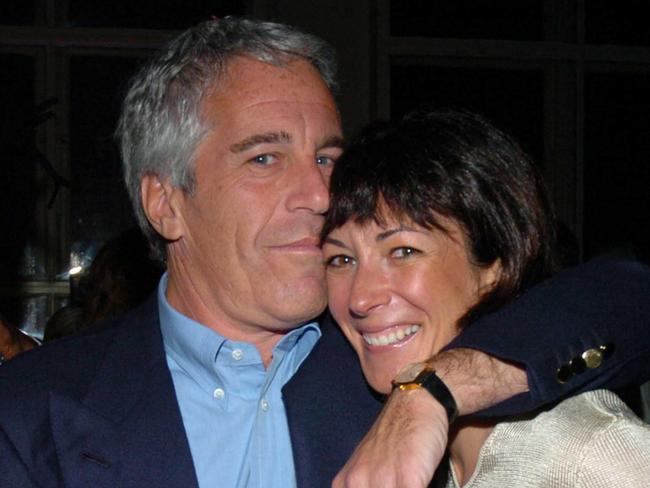 EMBARGO FOR  TWAM 8 AUG 2020 FEE APPLIESNEW YORK CITY, NY - MARCH 15: Jeffrey Epstein and Ghislaine Maxwell attend de Grisogono Sponsors The 2005 Wall Street Concert Series Benefitting Wall Street Rising, with a Performance by Rod Stewart at Cipriani Wall Street on March 15, 2005 in New York City. Cr GETTY IMAGES