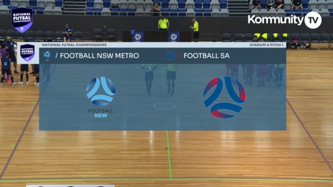 Replay: Football Australia National Futsal Championships Day 1 - Football NSW Metro v Football SA (U13 Boys)