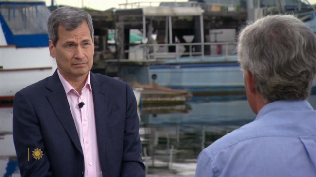 David Pogue interviewed Stockton Rush and joined the crew of OceanGate's submersible in 2022. Picture: CBS Sunday Morning