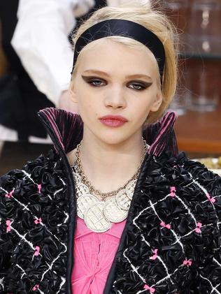 French twist at Chanel. Picture: AFP