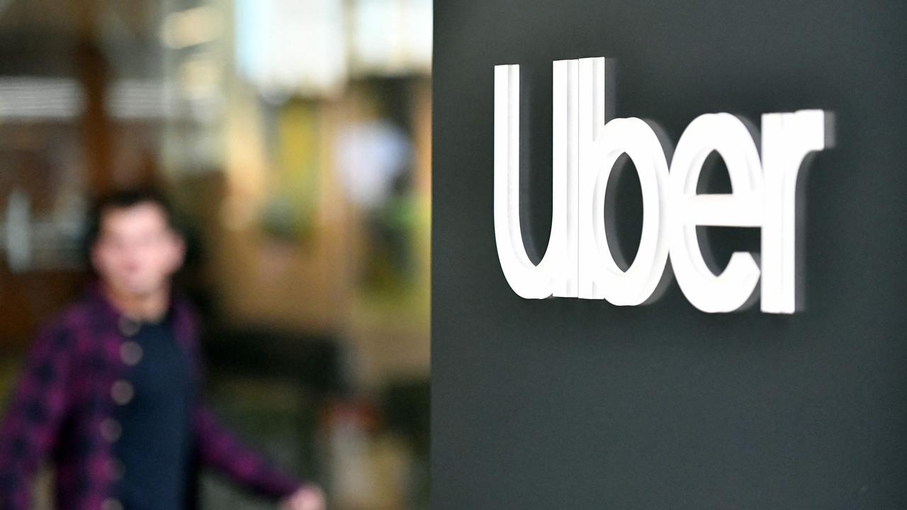 Uber says it permanently banned the driver from the platform. Picture: Josh Edelson/AFP