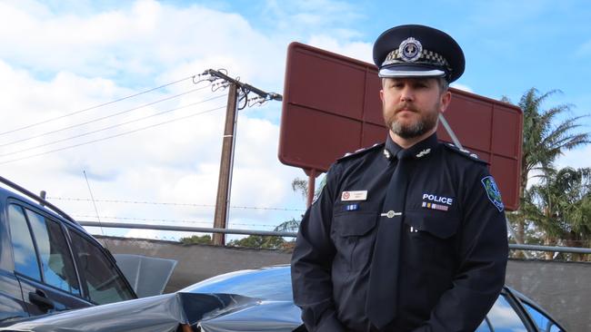 Officer in charge of the Limestone Coast, Superintendent Campbell Hill. Picture: Arj Ganesan