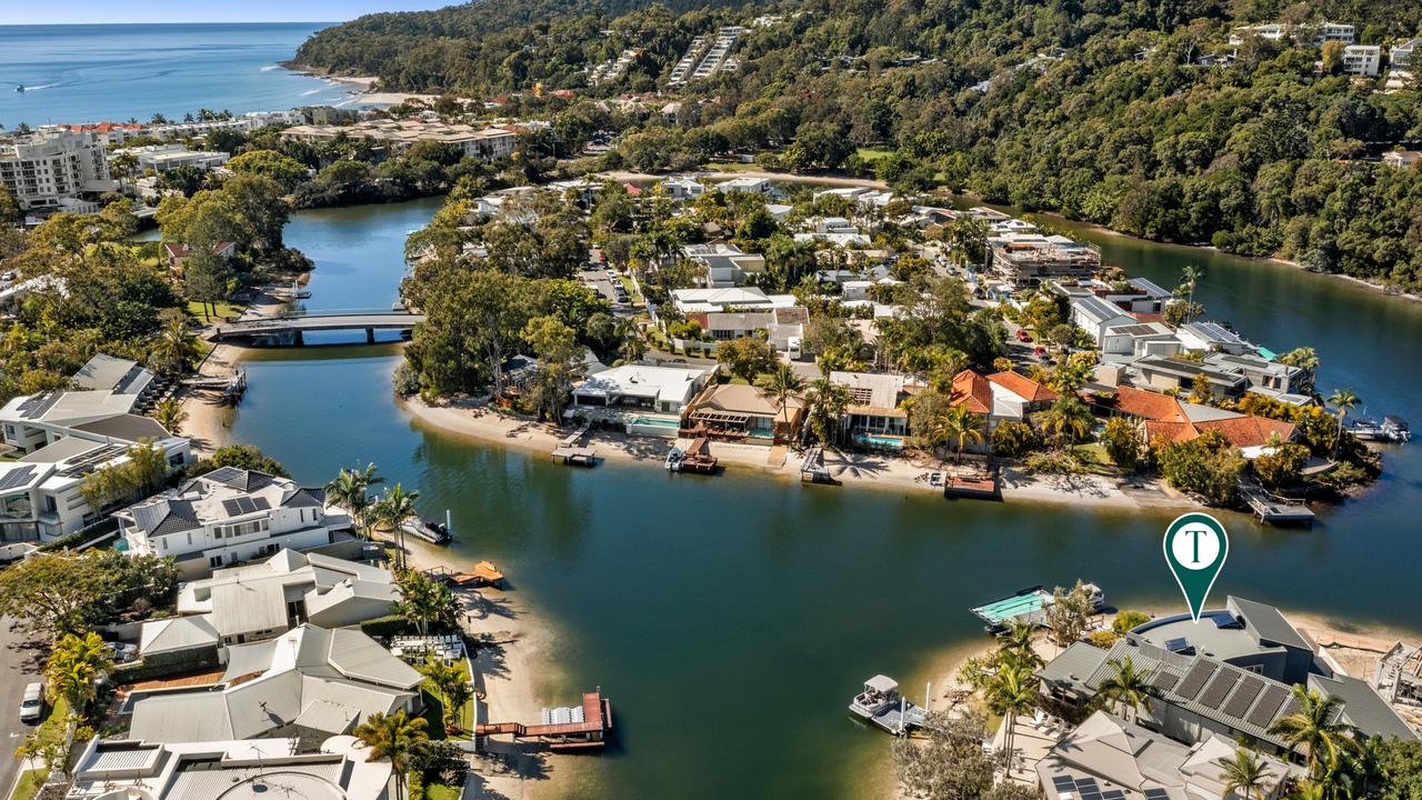 This sprawling home at 33 Mossman Court, Noosa Heads, is expected to set a new price benchmark at its auction.