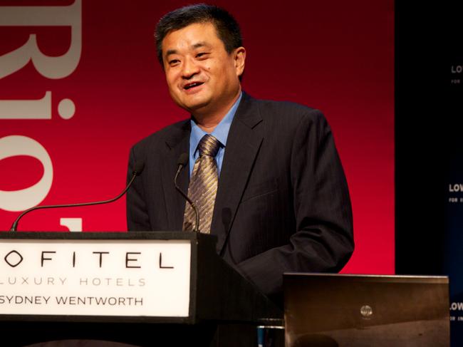 Professor Zha Daojiong of Peking University during his presentation by as the inaugural Lowy Institute-Rio Tinto China Analyst Fellow on February, Wednesday 27, 2013.https://www.lowyinstitute.org/publications/lowy-institute-rio-tinto-china-lecture-chinese-fdi-australia-drivers-and-perceptions