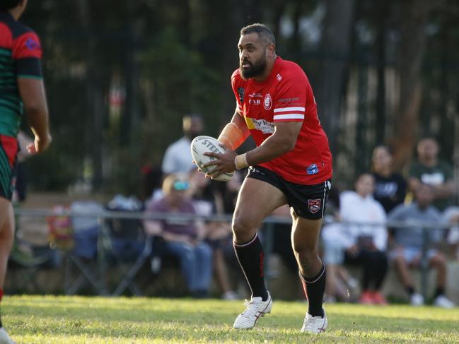 Joseph Otuhiva sets off. Picture Warren Gannon Photography