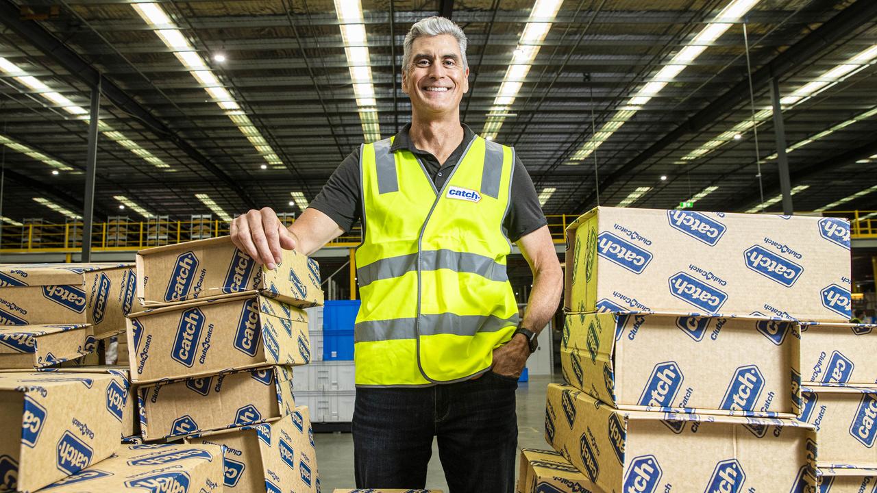 Catch Group boss Peter Sauerborn will leave the business in June after owner Wesfarmers triggered a restructure of the loss-making online retailer. Picture: Aaron Francis/The Australian