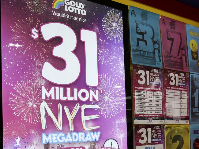 New year's day lotto shop draw