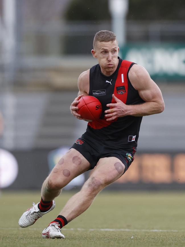 Brad Cox-Goodyer North Launceston. TSL grand final 2024 - North Launceston V Lauderdale. Picture: Nikki Davis-Jones