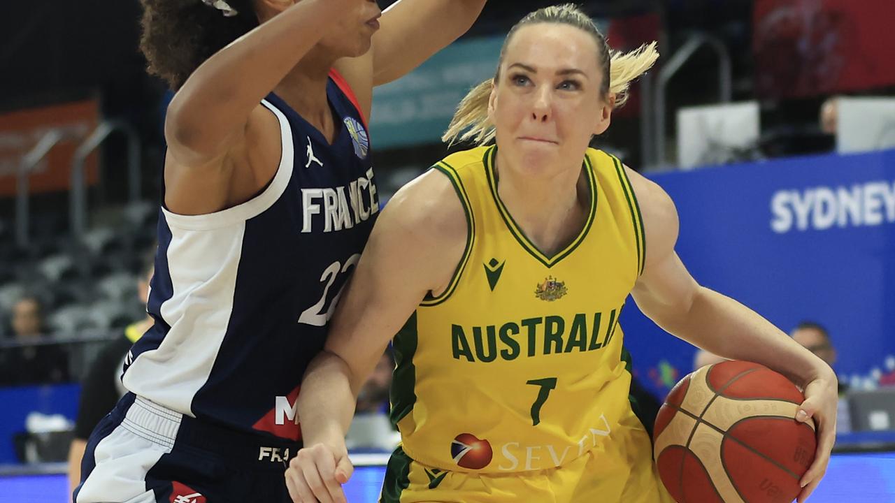 Tess Magden has improved her ability to advance the ball down the floor. Picture: Getty Images